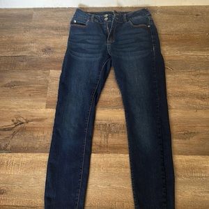 Women’s dark blue jeans